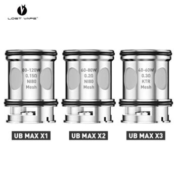 RESISTANCES UB MAX LOST VAPE (X3)