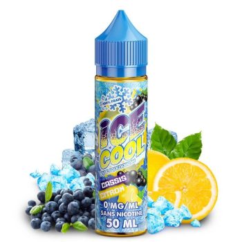 E-LIQUIDE CASSIS CITRON ICE COOL LIQUIDAROM 50ML