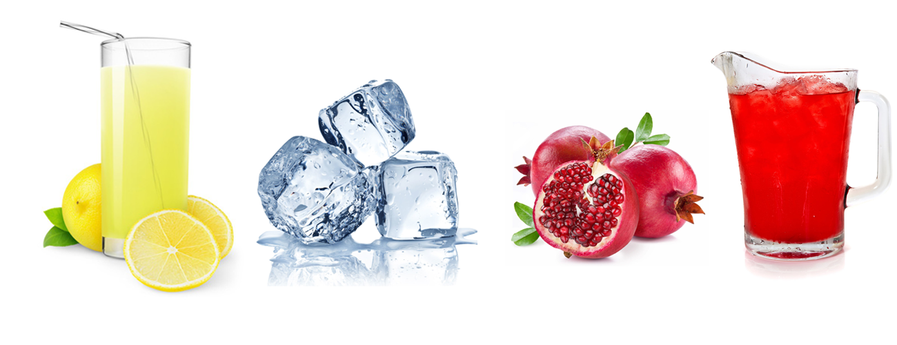 Profil aromatique — Limonade, Grenadine, Frais