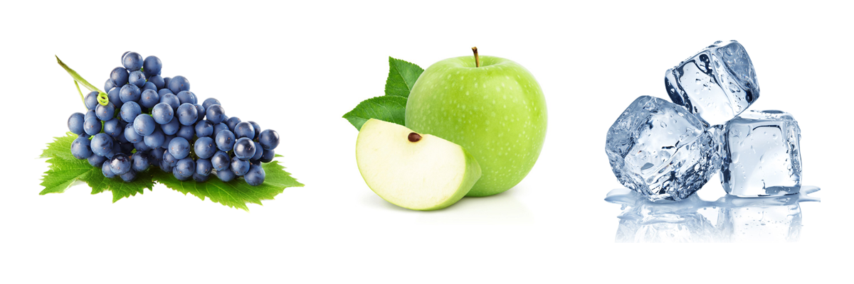 Profil aromatique Purple — raisin noir, pomme verte, fraîcheur