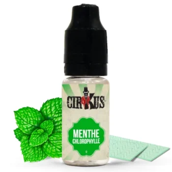 E-LIQUIDE MENTHE CHLOROPHYLLE 10ML CIRKUS