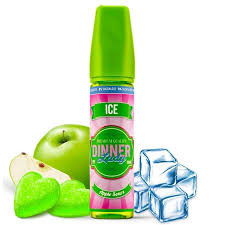 E-LIQUIDE APPLE SOURS ICE 0% SUCRALOSE DINNER LADY 50ML