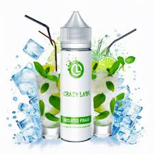 E-LIQUIDE MOJITO FRAIS CRAZY LABS 50ML