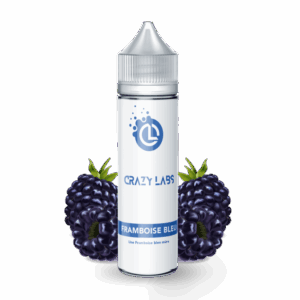 E-LIQUIDE FRAMBOISE BLEU CRAZY LABS 50ML