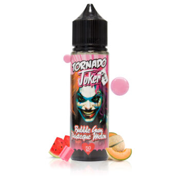 E-LIQUIDE BUBBLE GUM PASTEQUE MELON TORNADO JOKER AROMAZON  50ML