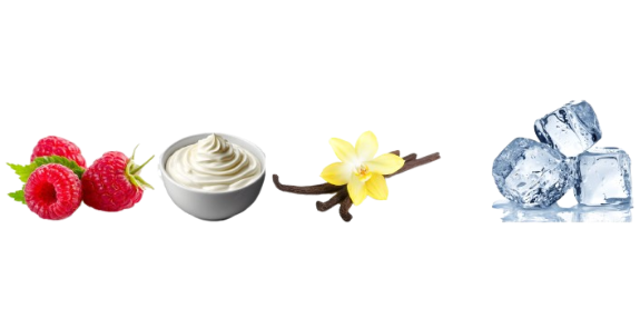 Univers aromatique Scarface : vanille, coco, framboise et fraîcheur