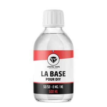 PACK DIY 50/50 CRISTAL VAPE 500ML