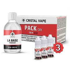 PACK DIY 50/50 CRISTAL VAPE 250ML