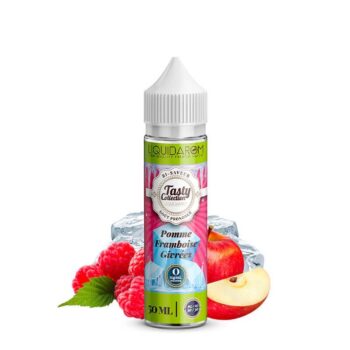 E-LIQUIDE POMME FRAPMBOISE GIVREE TASTY COLLECTION LIQUIDAROM 50ML