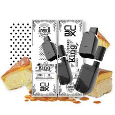 CAPSULES PRE-REMPLIES CUSTARD KING THE FRENCH BAKERY CUBX GO X-BAR (X2)
