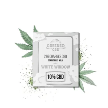 CAPSULE PRE-REMPLIE CBD WHITE WINDOW GREENEO (X2)