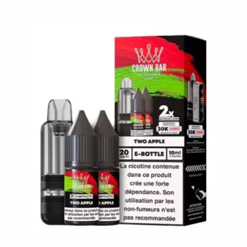 CAPSULES PRE-REMPLIES BERRY ICE CROWN BAR AL FAKHER 30000 PUFF (X2)