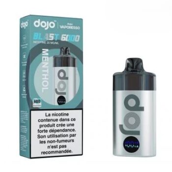 PUFF TPD MENTHOL BLAST DOJO VAPORESSO 6000 PUFF