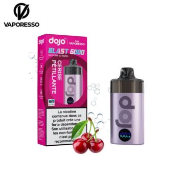 PUFF TPD CERISE PETILLANTE BLAST DOJO VAPORESSO 6000 PUFF