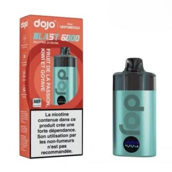 PUFF TPD PASSION KIWI GOYAVE BLAST DOJO VAPORESSO 6000 PUFF