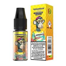 E-LIQUIDE SEL DE NICOTINE STRAWBERRY KIWI ICI TORNADLIQ 10ML