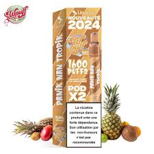 PACK POD PRE-REMPLIES PANIK NAN TROPIK WPUFF 2.0 LIQUIDEO 1600 PUFF (X2)