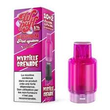 CAPSULE PRE-REMPLIE MYRTILLE GRENADE WPUFF FUSION 2.0 LIQUIDEO