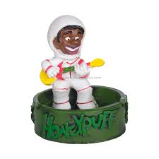 CENDRIER FANTAISIE EN RÉSINE RASTA’ASTRONAUTE