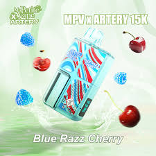 PUFF TPD BLUE RAZZ CHERRY X ARTERY MA PETITE VAPE 15000 PUFFS