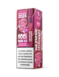 PACK POD PRE-REMPLIES MA CHERIE CITRONNEE WPUFF LIQUIDEO 800PUFF (X1)