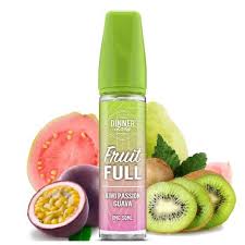 E-LIQUIDE KIWI PASSION GUAVA FULL FRUIT DINNER LADY 50ML