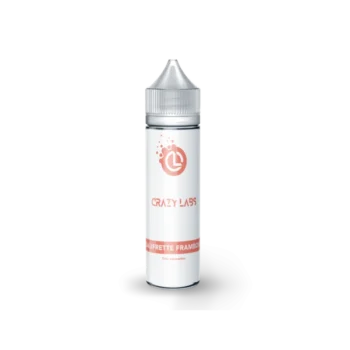 E-LIQUIDE GAUFRETTE FRAMBOISE CRAZY LABS 50ML