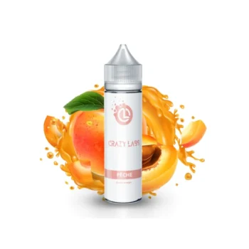 E-LIQUIDE PECHE ABRICOT CRAZY LABS 50ML