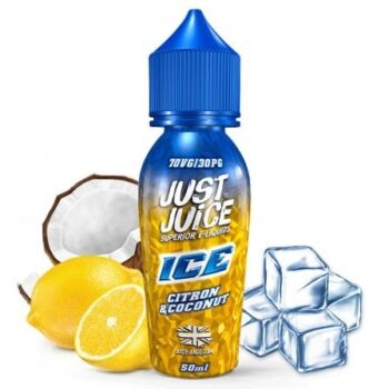 E-LIQUIDE ICE CITRON & NOIX DE COCO JUST JUICE 50ML